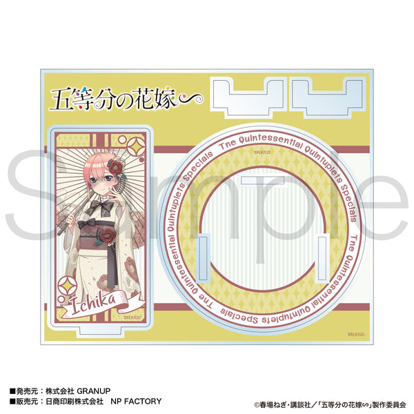 五等分の花嫁∽（レトロモダン）　アクリルヌードルストッパー　中野一花