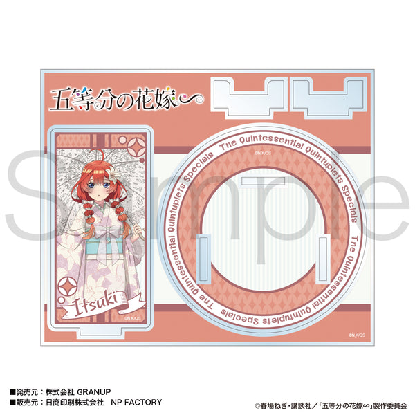 五等分の花嫁∽（レトロモダン）　アクリルヌードルストッパー　中野五月
