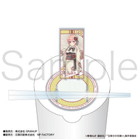五等分の花嫁∽（レトロモダン）　アクリルヌードルストッパー　中野一花