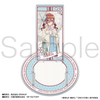 五等分の花嫁∽（レトロモダン）　アクリルヌードルストッパー　中野三玖
