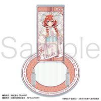 五等分の花嫁∽（レトロモダン）　アクリルヌードルストッパー　中野五月
